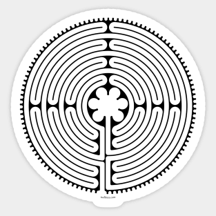 Chartres Labyrinth Sticker